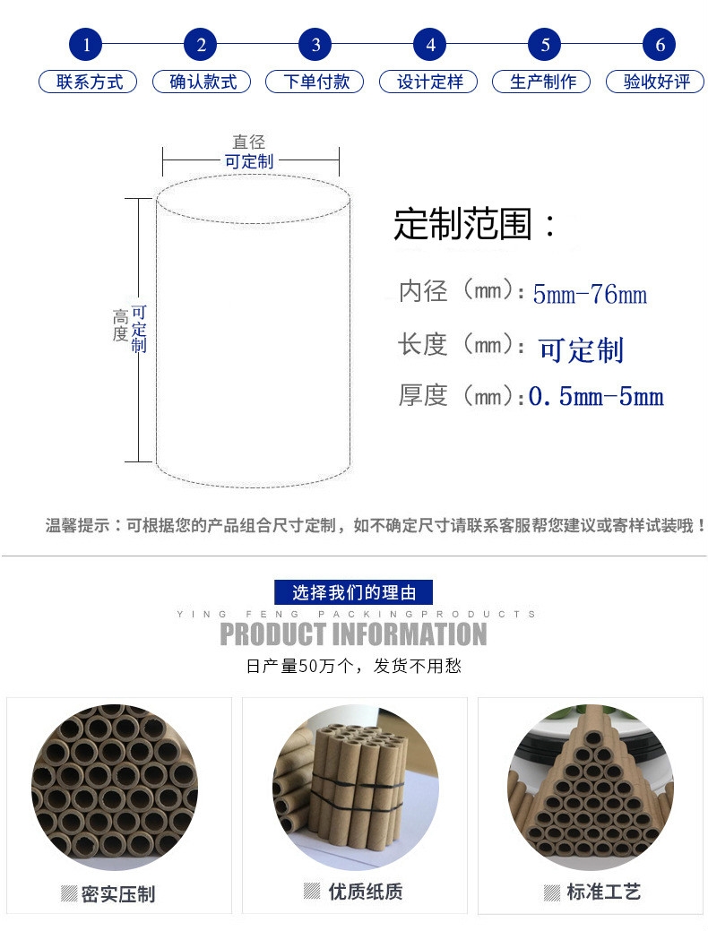 梅列區(qū)定制紙管